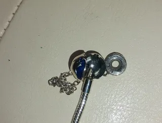 Braccialetto Argento 925 chiusura Globo terrestre