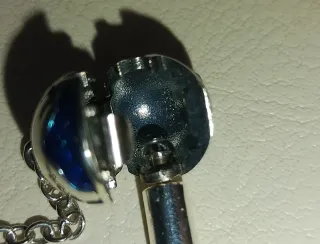 Braccialetto Argento 925 chiusura Globo terrestre