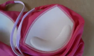 Crop top fucsia talla M