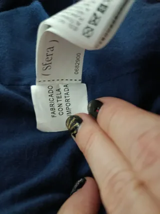 Chaqueta niña lentejuelas azul fiesta 10-12 años