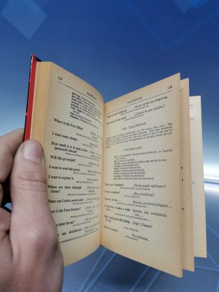 Diccionario descatalogado, collins spanish phrase book