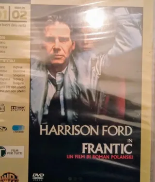 DVD Frantic Harrison Ford Roman Polanski