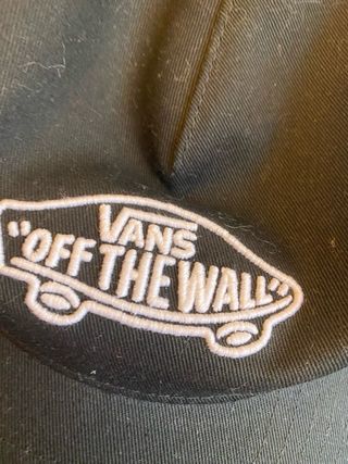 Gorra Vans Negra