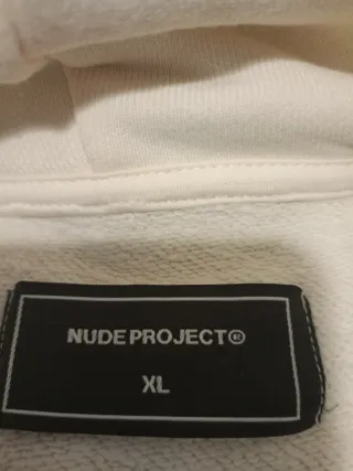 Sudadera Nude Project Roja y Blanca