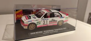 Scalextric scx fly slot BMW M3 E30 Rally 1995