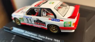 Scalextric scx fly slot BMW M3 E30 Rally 1995