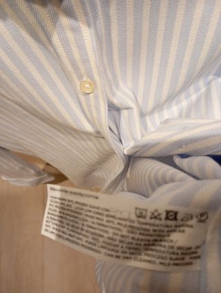 Camisa Lloyds Rayas Azules Talla 48