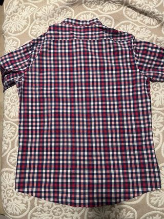 Camisa Sfera Hombre Cuadros Manga Larga XXL