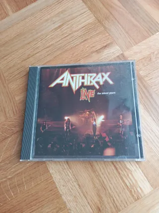 Anthrax Live The Island Years CD Heavy Metal