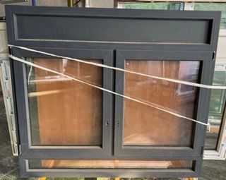 Ventana PVC Gris Antracita