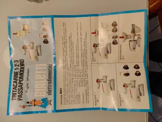 Accessorio Tritacarne Bialetti per Passapomodoro