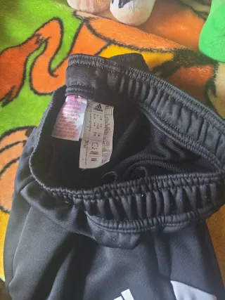 Pantalón Chándal Adidas Negro con Cremallera