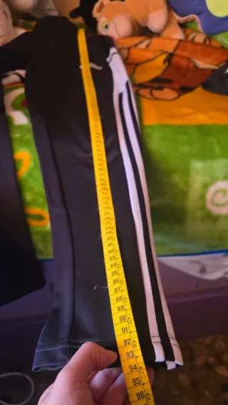 Pantalón Chándal Adidas Negro con Cremallera