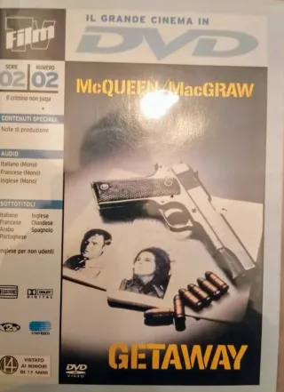 Getaway DVD McQueen/MacGraw Film