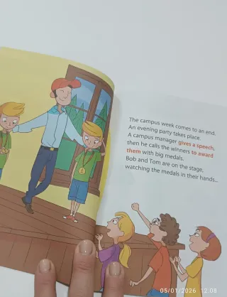 Libro illustrato doppia storia italiano e inglese