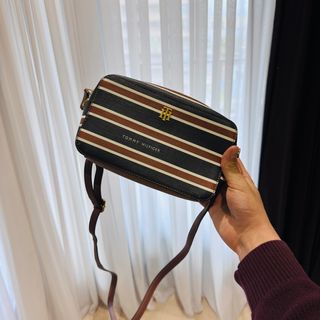 Bolso bandolera Tommy Hilfiger rayas de Mujer