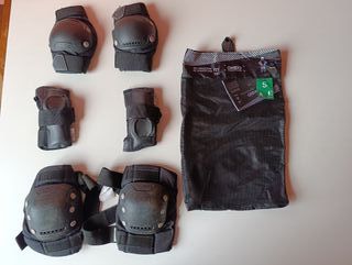 Protecciones patines 3x2 Oxelo Talla S