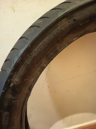 Dos Neumáticos Battlax 170/60R17 72W