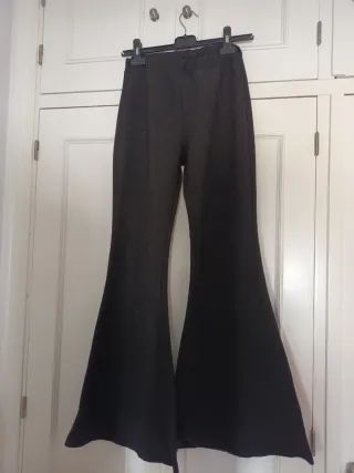 Mallas campana fiesta brillo negro