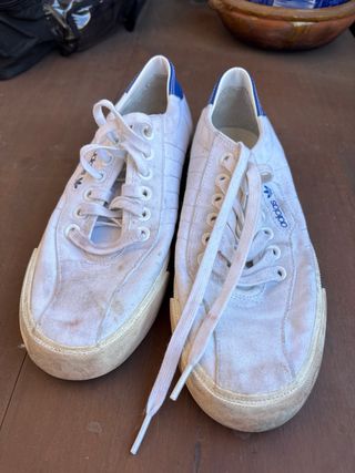 Zapatillas Adidas Talla 42 Blancas y Azules