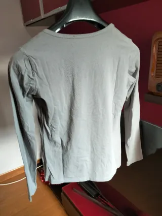 Camiseta manga larga verde JUST BE YOU S