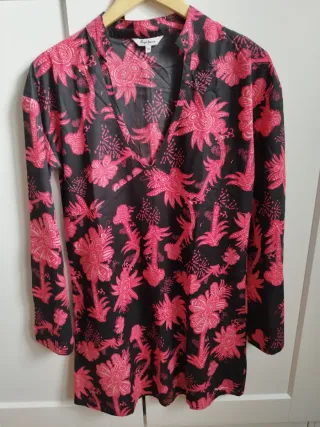 Vestido Pepe Jeans manga larga estampado floral M