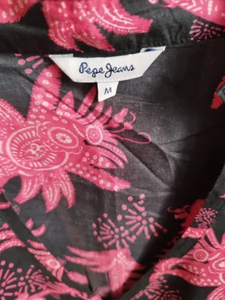 Vestido Pepe Jeans manga larga estampado floral M