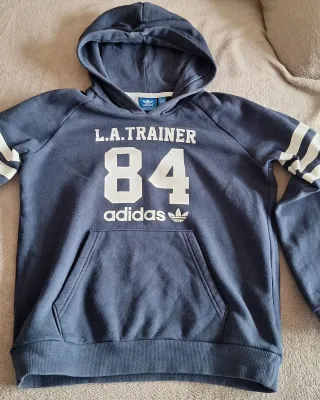 Sudadera Adidas LA Trainer 84 Azul 11-12 años