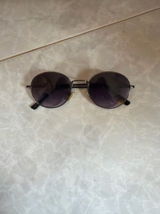 Gafas de sol redondas Pull&Bear negras