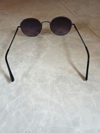 Gafas de sol redondas Pull&Bear negras