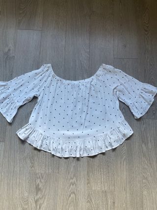 Blusa Zara Estampada Estrellas