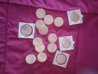 15 Monedas Plata 100 Pesetas Franco