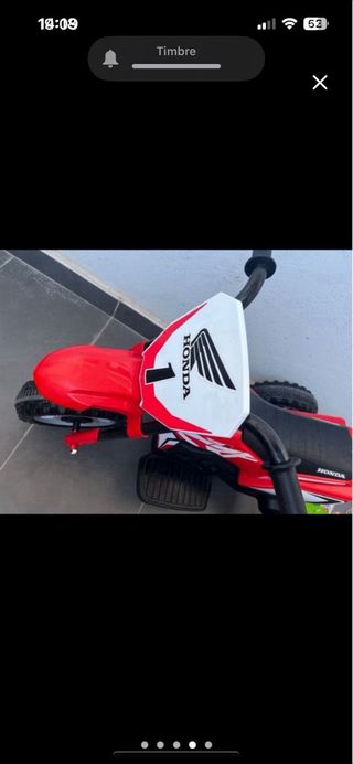 Moto Eléctrica Infantil Honda