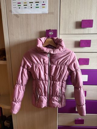 Abrigo niña rosa 152