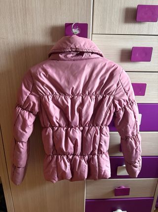 Abrigo niña rosa 152