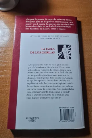 Libro: La jaula de los gorilas