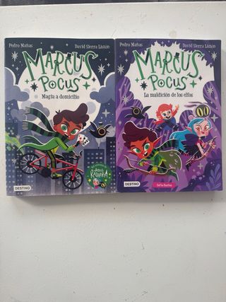 Libros Ana Kadabra y Marcus Pocus