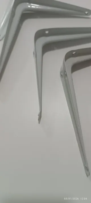 Set 4 staffe per mensole