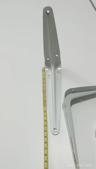 Set 4 staffe per mensole