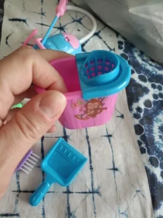 Kit Limpieza Juguete Miniatura casa de muñecas