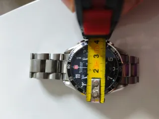 Reloj Victorinox Cronógrafo Negro/Plata