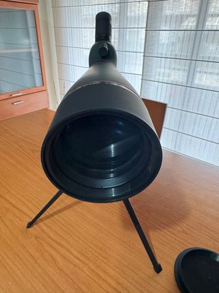 Telescopio Lakwar 75x + trípode + adaptador fotos
