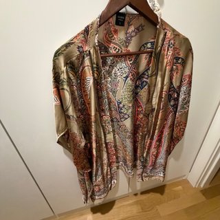 Kimono raso  tipo seda Klotes talla única Largo70