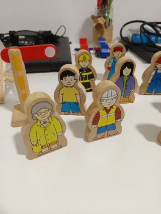 Figuras de madera para niños
