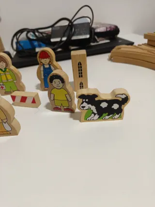 Figuras de madera para niños