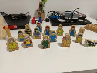 Figuras de madera para niños