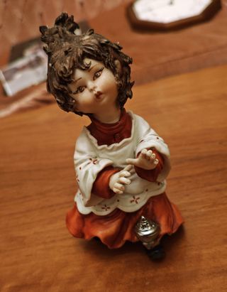 Set 3 statuine Capodimonte Bruno Merli