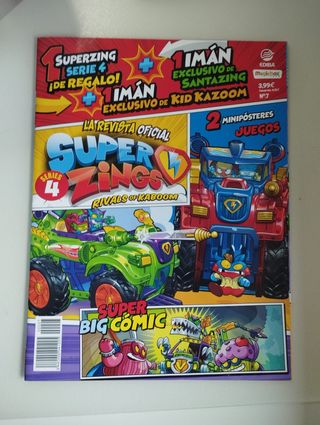 Pack de 3 revistas de Superzings.