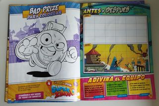Pack de 3 revistas de Superzings.