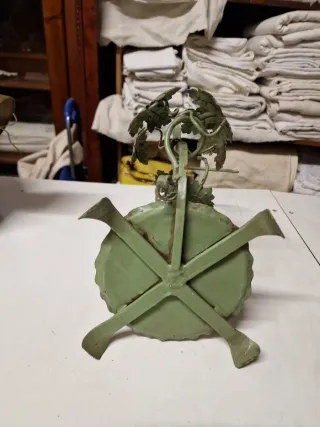 Porta Decanter Ferro Foglie Vite Sec. XX